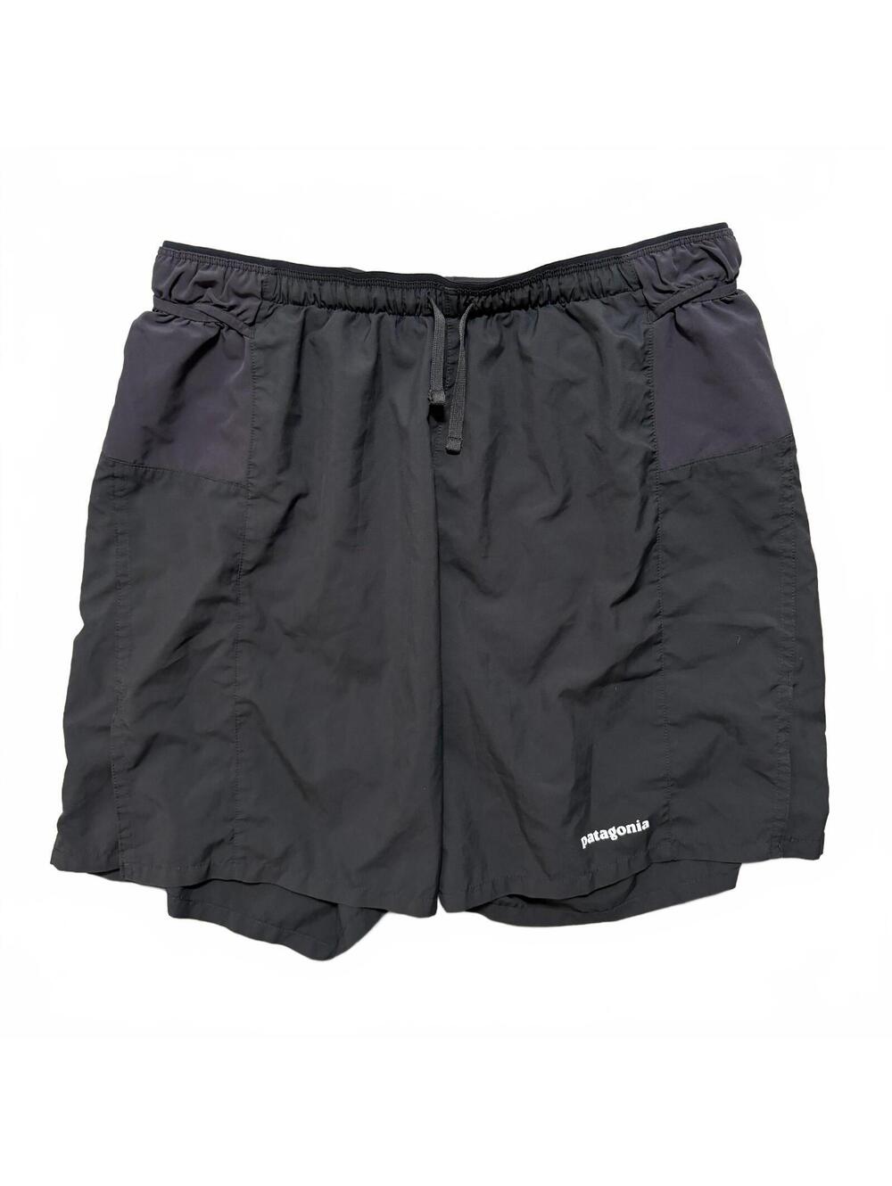 Patagonia Strider Pro Lined Running Shorts Men's M Black 6" Inseam Athletic